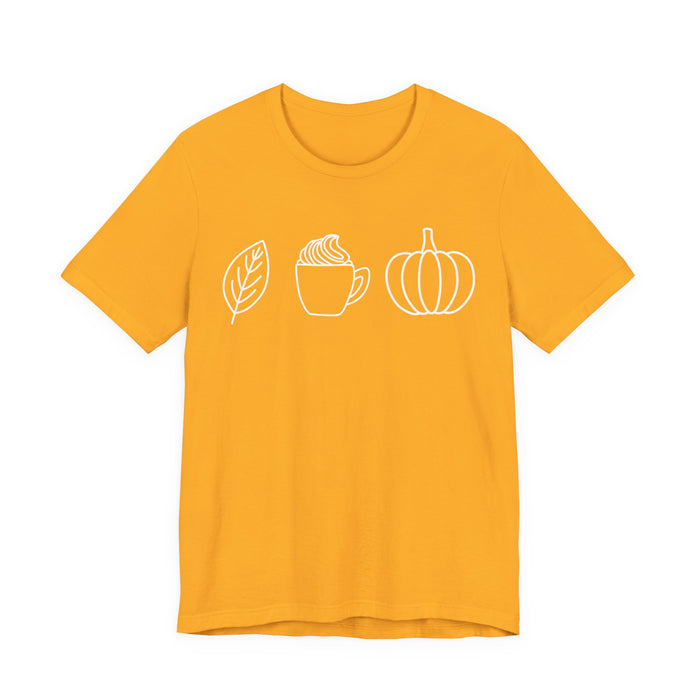 Leaves, Lattes and Pumpkins T-Shirt