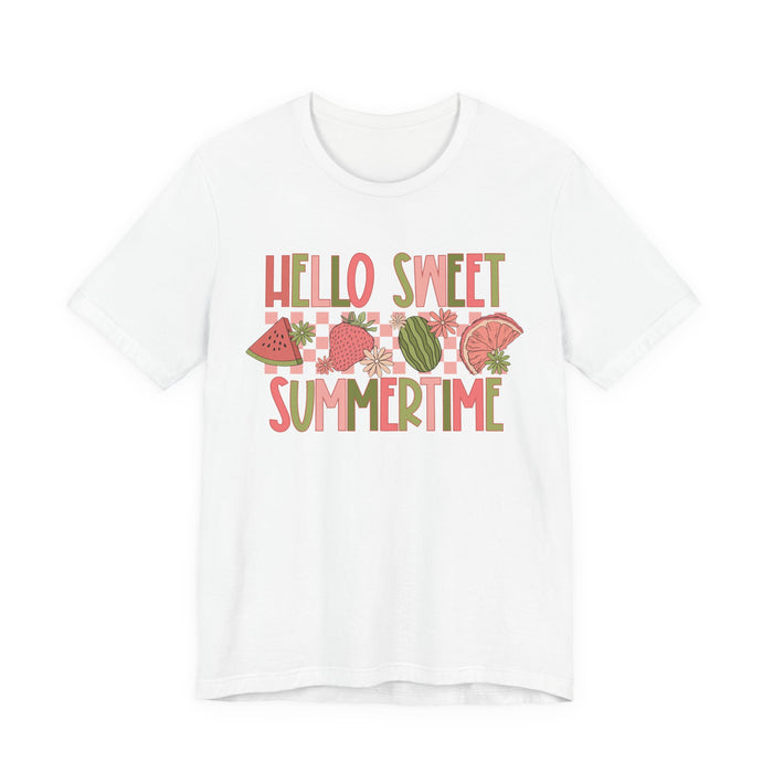 Hello Sweet Summer Time Watermelon T-Shirt