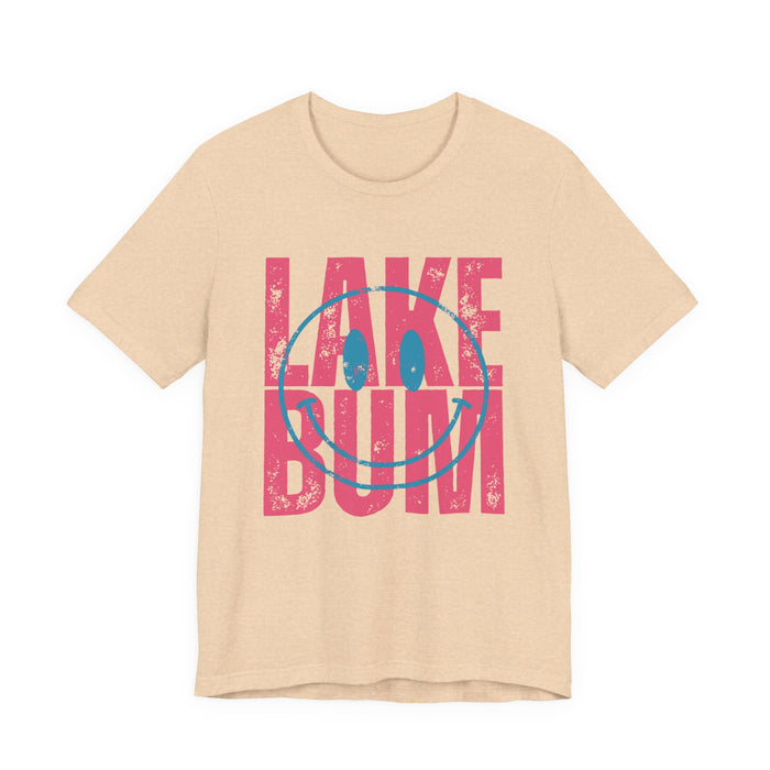 Lake Bum Smiley T-Shirt