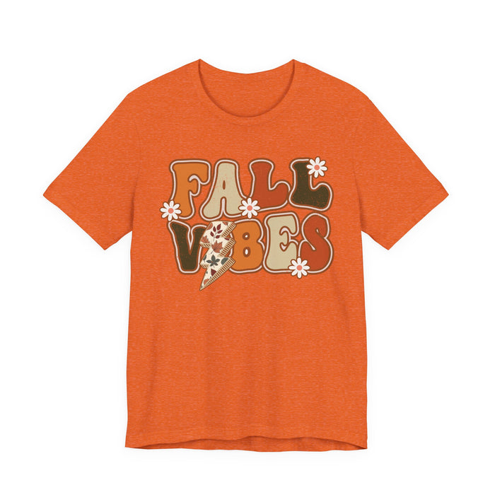 Fall Vibes Flower Bolt T-Shirt