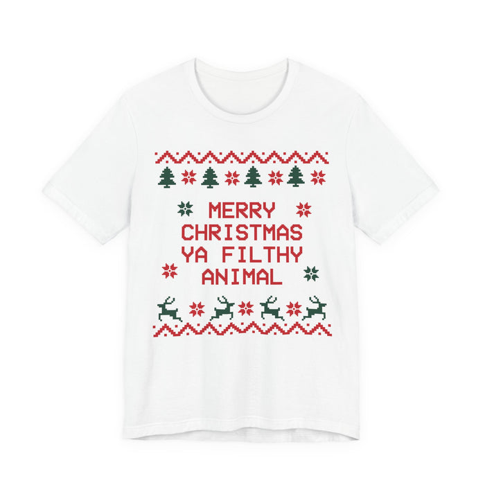 Merry Christmas Ya Filthy Animal T-Shirt