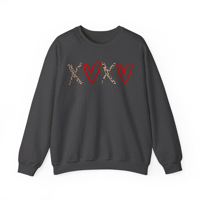 XOXO Leopard Sweatshirt