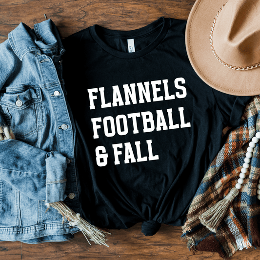 Flannels, Football, & Fall T-Shirt