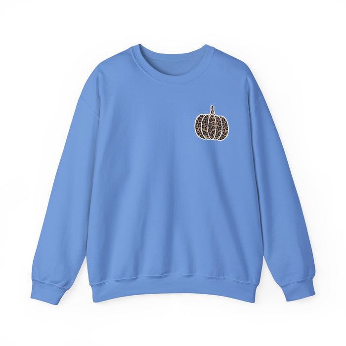 Leopard Pumpkin Sweatshirt