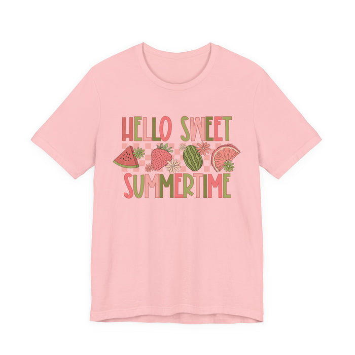 Hello Sweet Summer Time Watermelon T-Shirt
