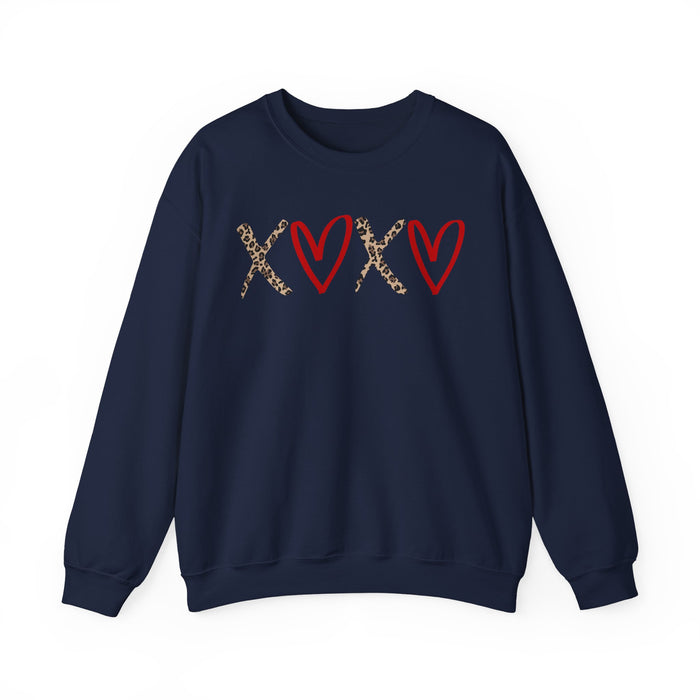 XOXO Leopard Sweatshirt