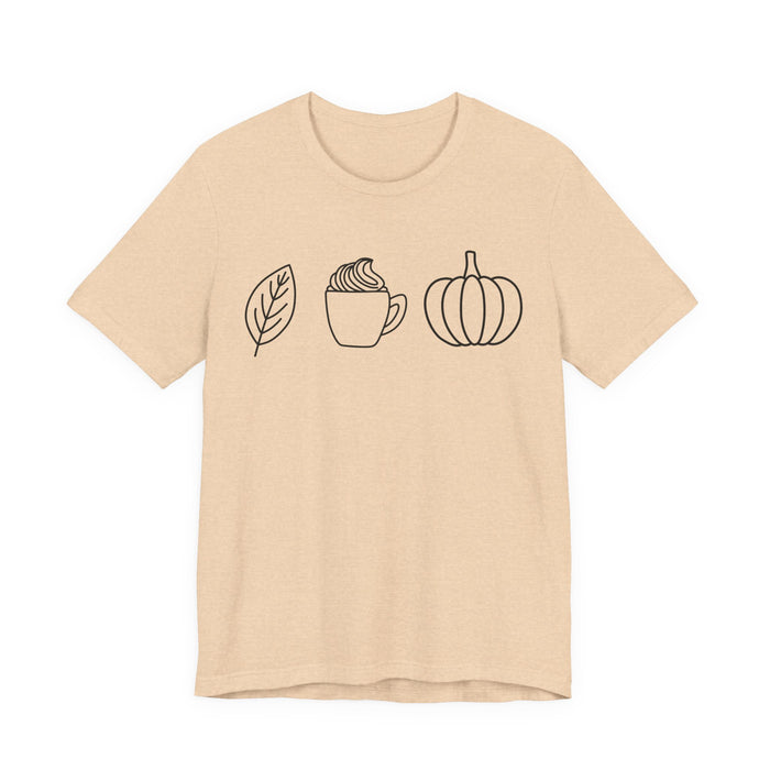 Leaves, Lattes and Pumpkins T-Shirt