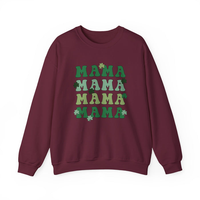 Green Mama Shamrocks Sweatshirt