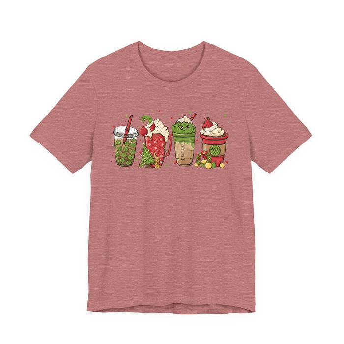 Grinch Cups T-Shirt