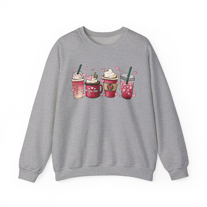 Pink Love Cups Sweatshirt
