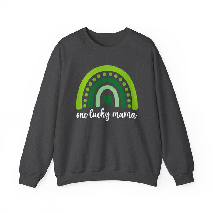 One Lucky Mama Crewneck Sweatshirt