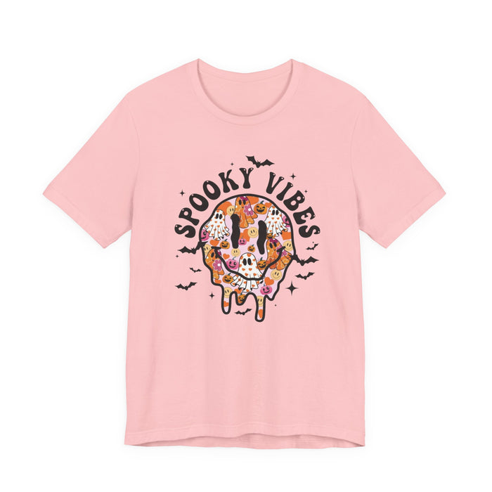 Spooky Vibes Smiley Face T-Shirt