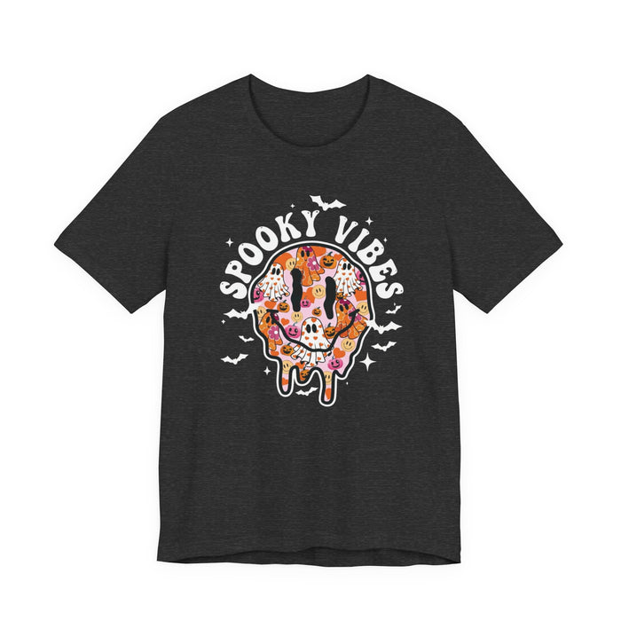 Spooky Vibes Smiley Face T-Shirt