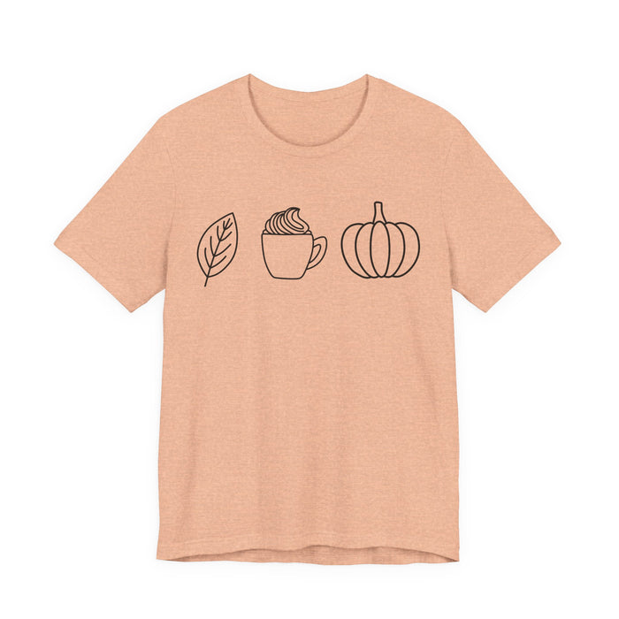 Leaves, Lattes and Pumpkins T-Shirt