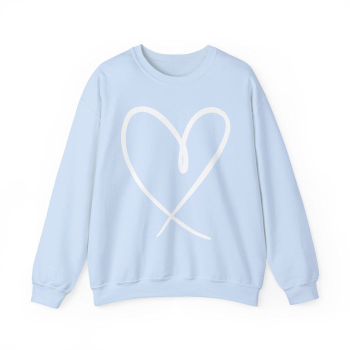 Heart Outline Sweatshirt