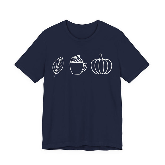 Leaves, Lattes and Pumpkins T-Shirt