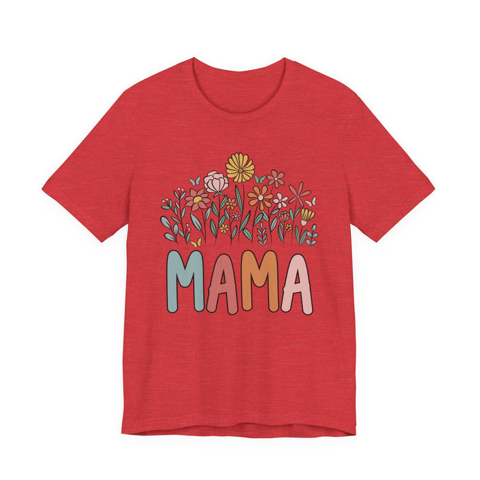 Mama Summer Flowers T-Shirt