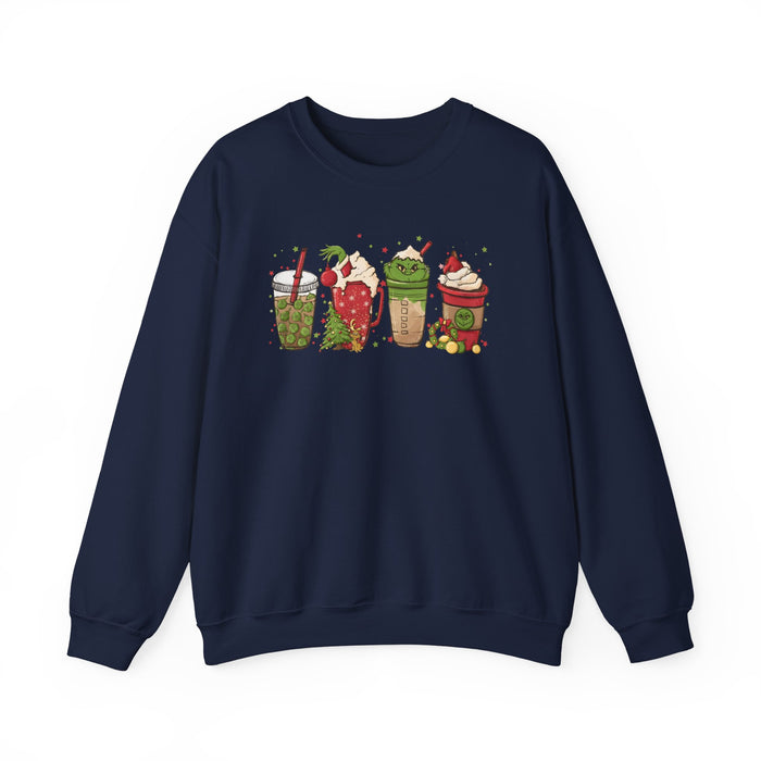 Grinch Cups Sweatshirt