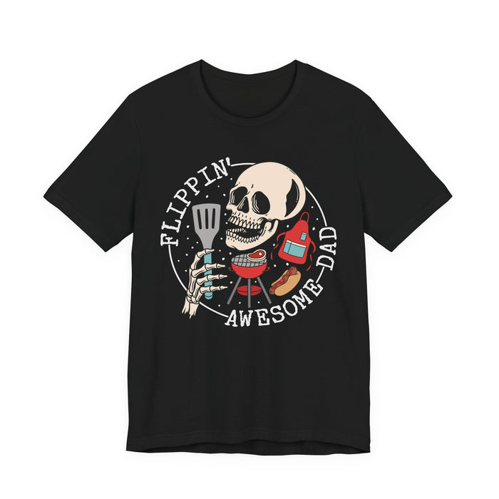 Flippin' Awesome Dad BBQ T-Shirt