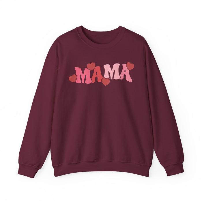 Mama Valentine Hearts Sweatshirt