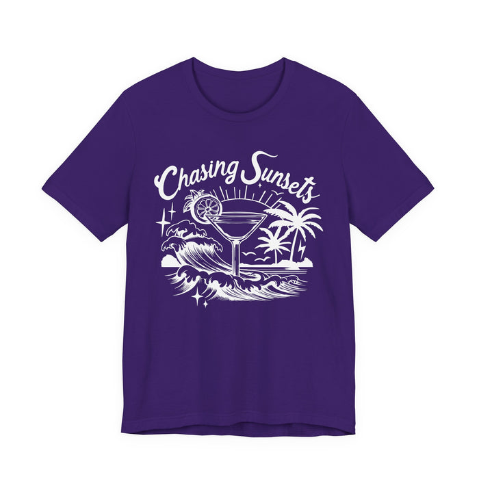 Chasing Sunsets Cocktail T-Shirt