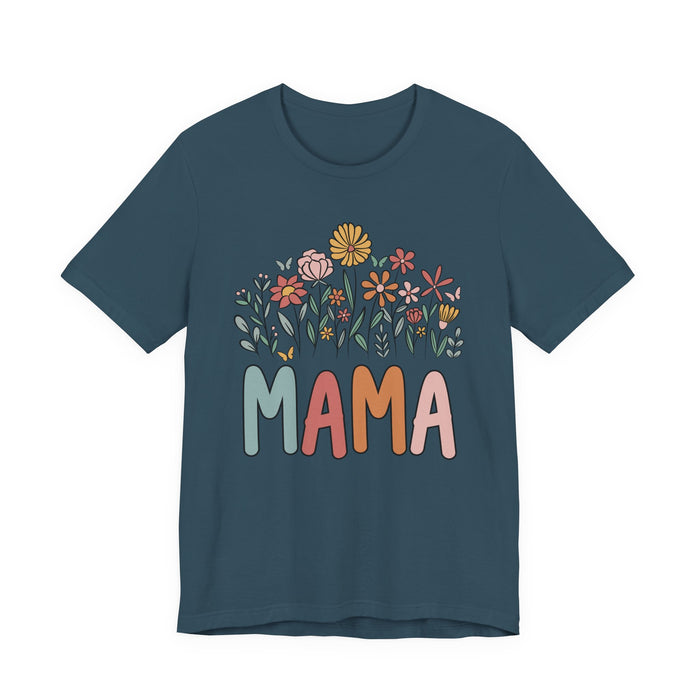 Mama Summer Flowers T-Shirt