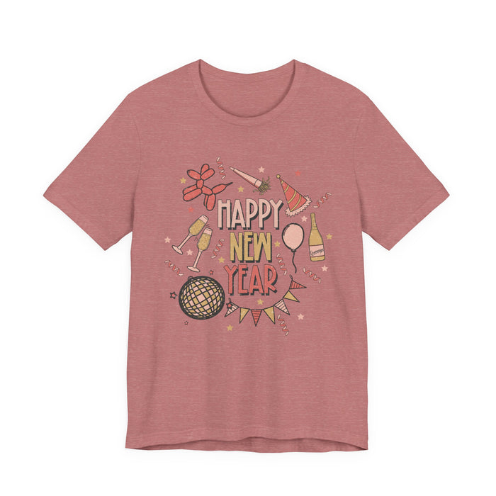 Happy New Year Confetti T-Shirt