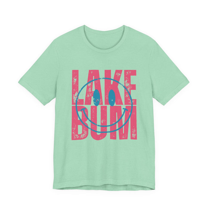 Lake Bum Smiley T-Shirt