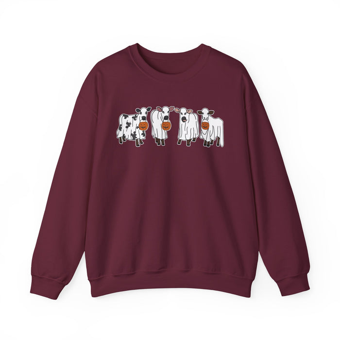 Trick or Treat Cows Sweatshirt
