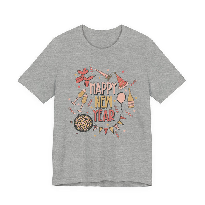 Happy New Year Confetti T-Shirt