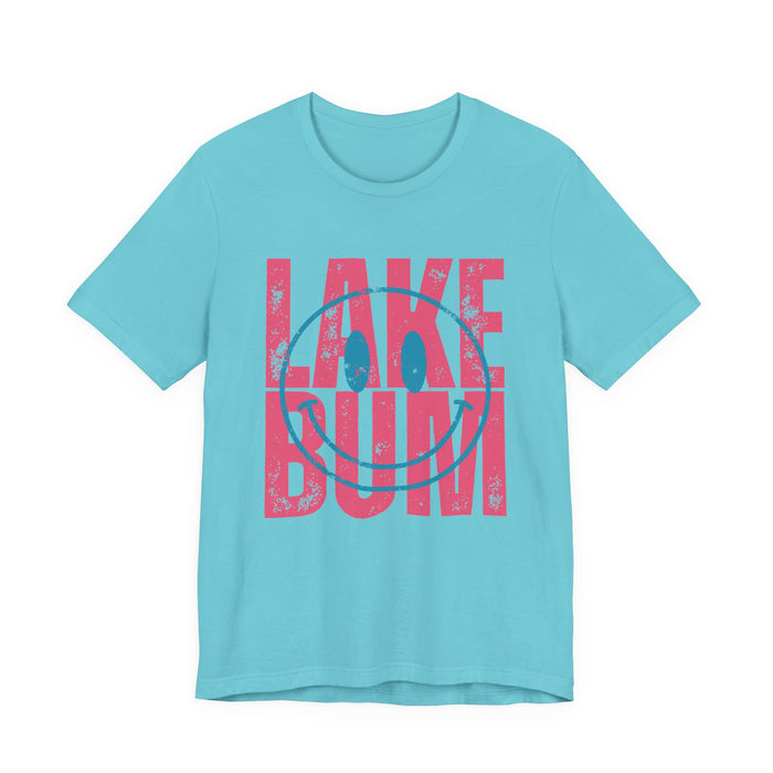 Lake Bum Smiley T-Shirt