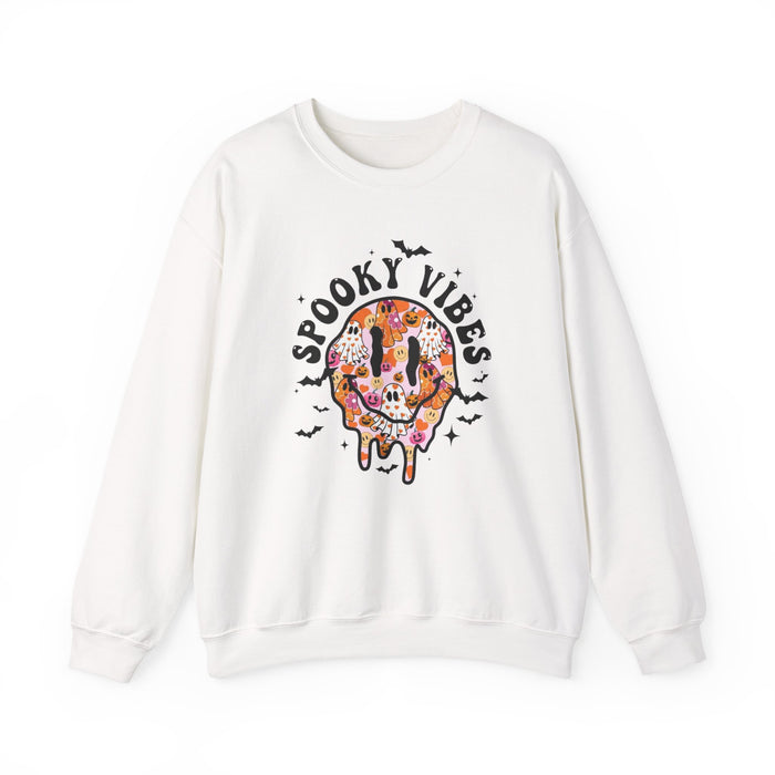 Spooky Vibes Smiley Face Sweatshirt