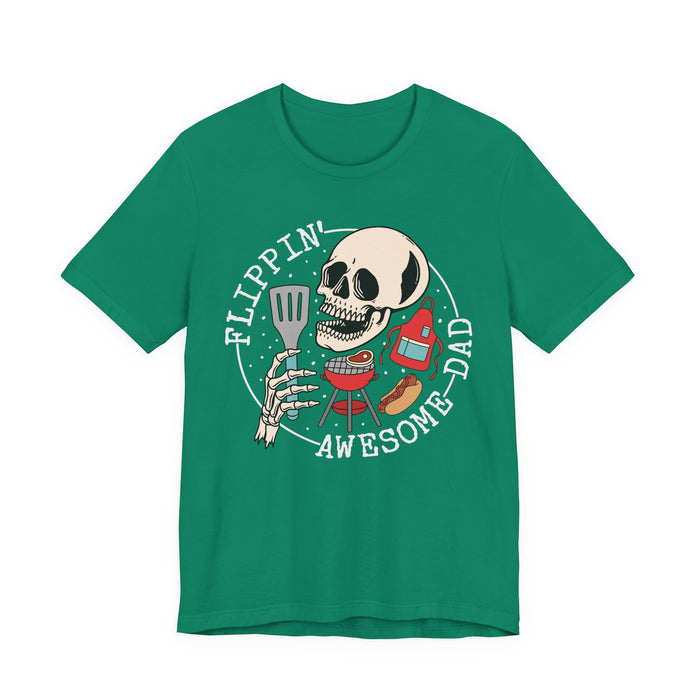 Flippin' Awesome Dad BBQ T-Shirt