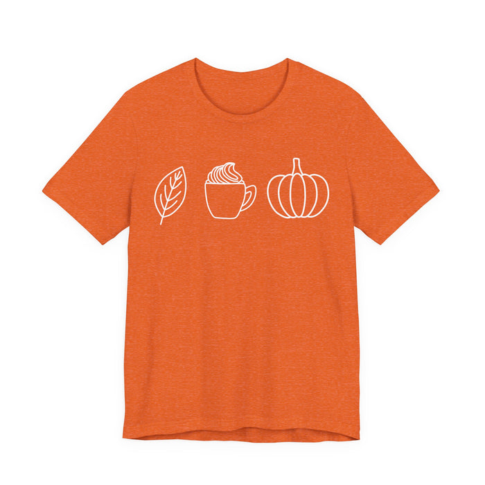 Leaves, Lattes and Pumpkins T-Shirt