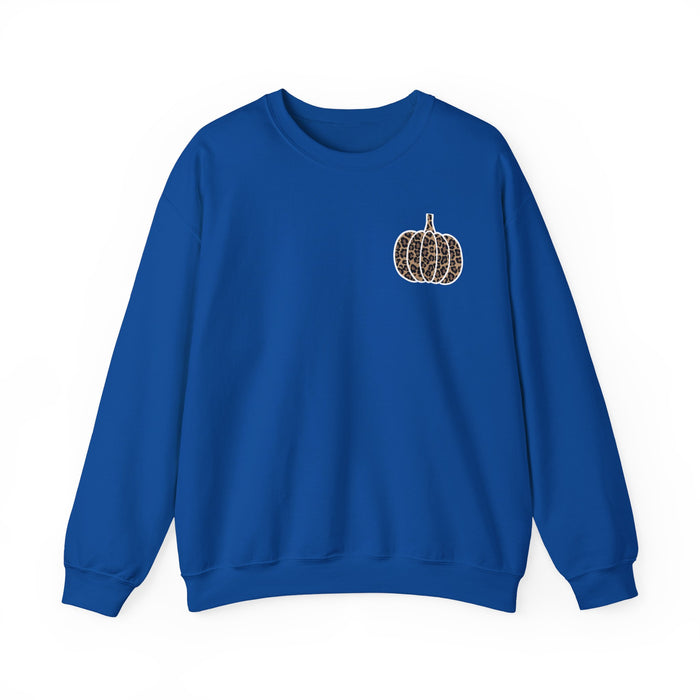 Leopard Pumpkin Sweatshirt