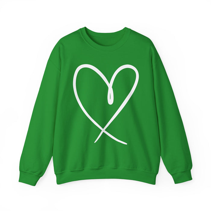 Heart Outline Sweatshirt