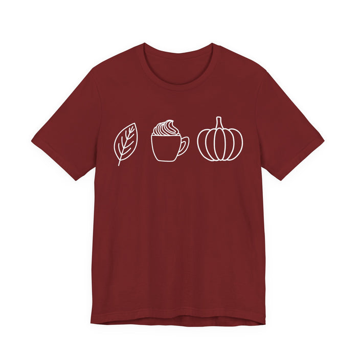 Leaves, Lattes and Pumpkins T-Shirt