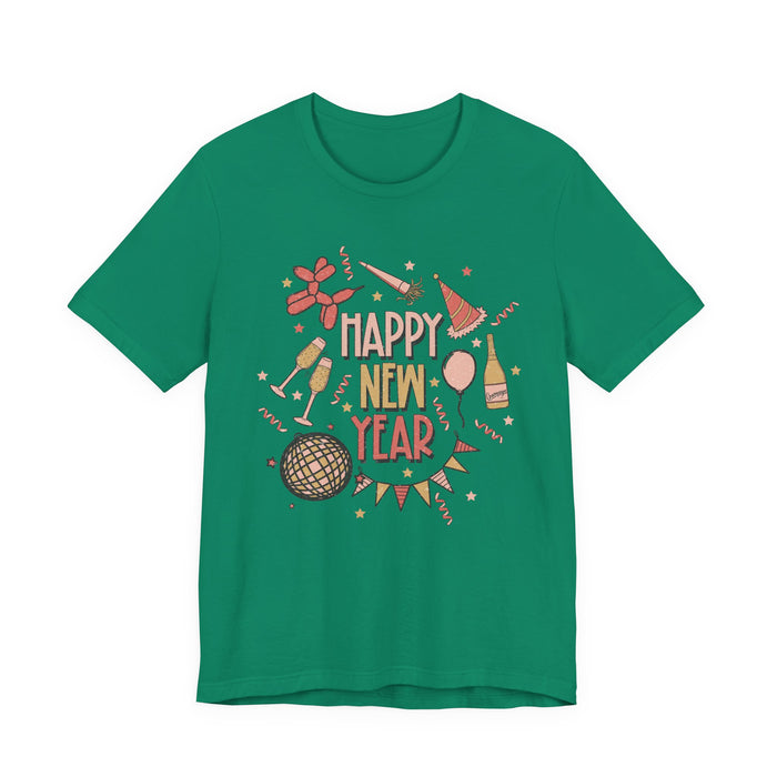 Happy New Year Confetti T-Shirt