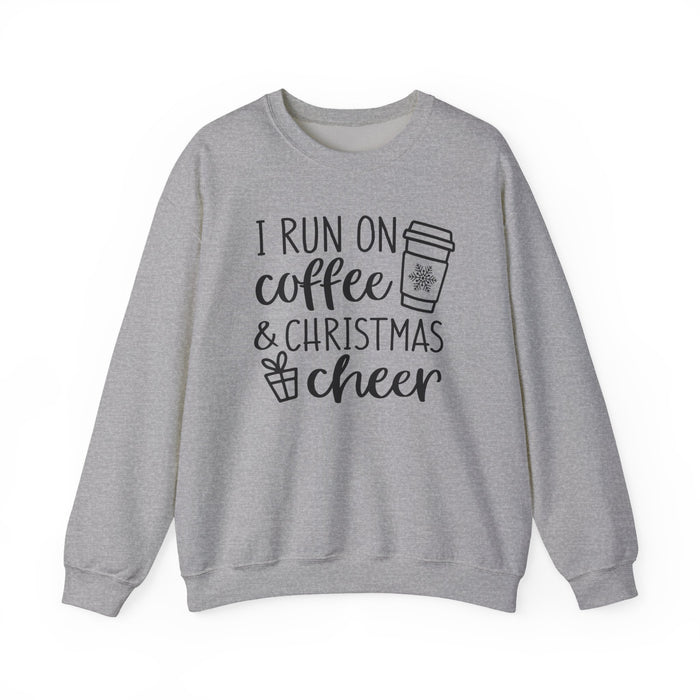 I Run On Coffee And Christmas Cheer Sweatshirt
