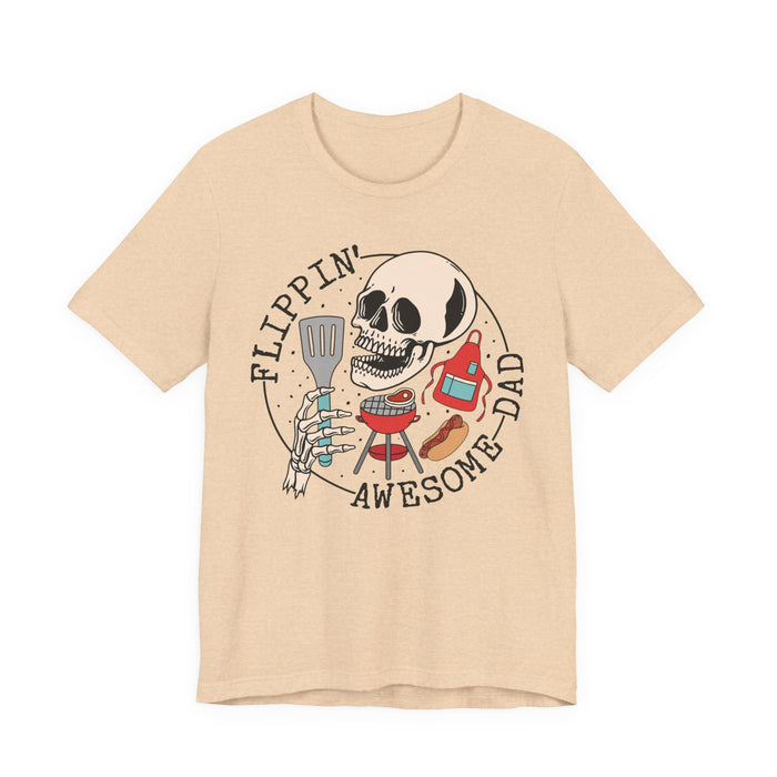 Flippin' Awesome Dad BBQ T-Shirt