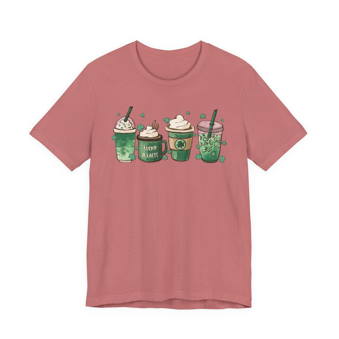 Green Shamrock Drinks T-Shirt