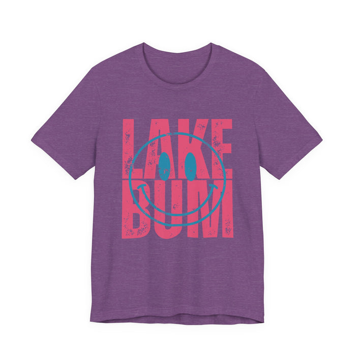Lake Bum Smiley T-Shirt