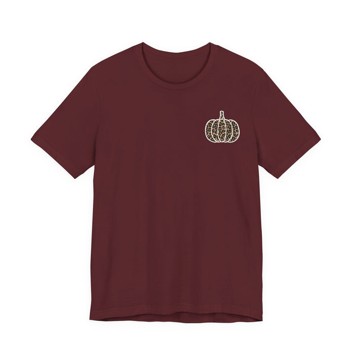 Leopard Pumpkin Fall T-Shirt