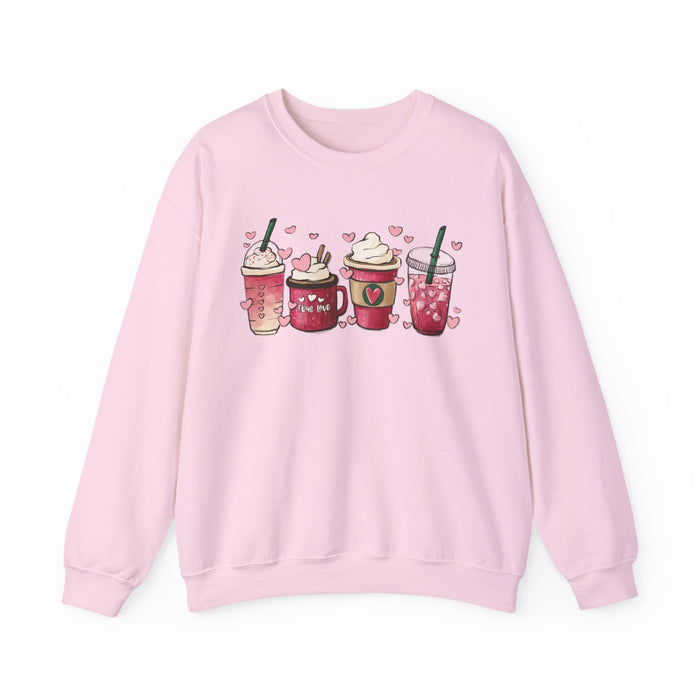 Pink Love Cups Sweatshirt