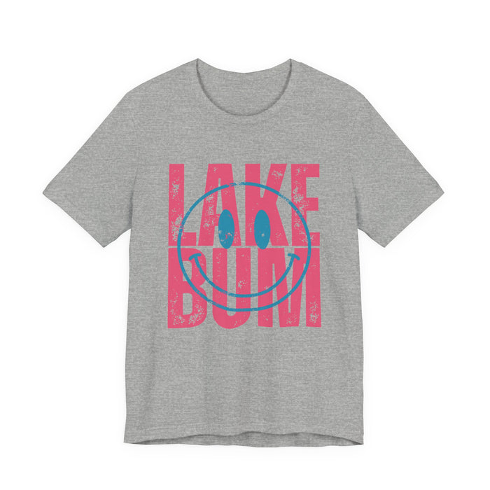 Lake Bum Smiley T-Shirt
