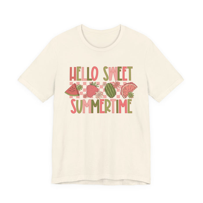 Hello Sweet Summer Time Watermelon T-Shirt