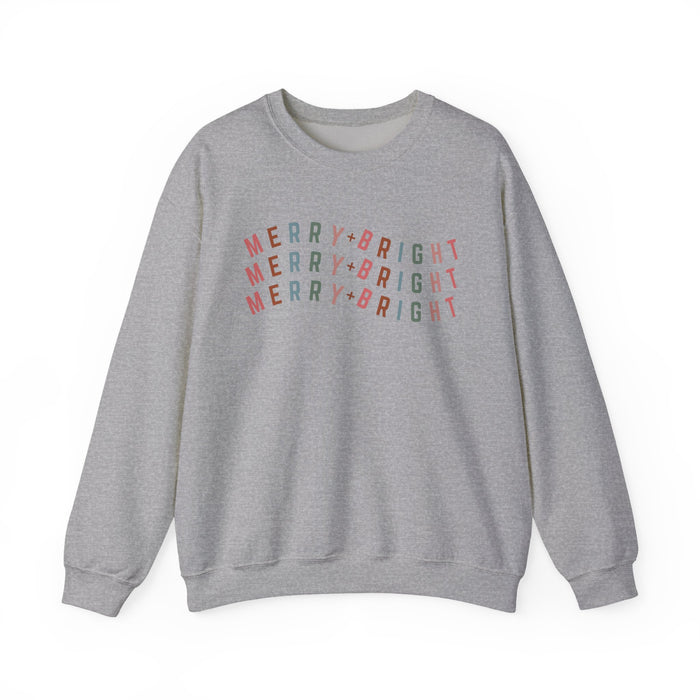 Merry + Bright Wavy Sweatshirt