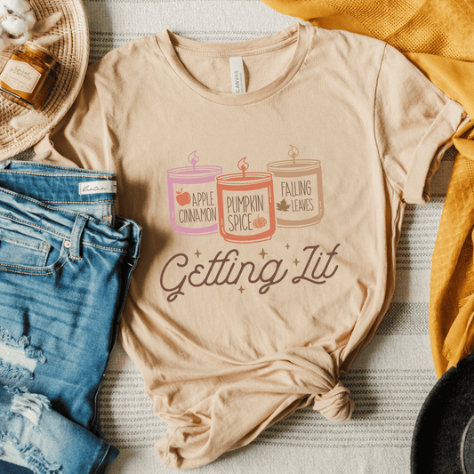 Getting Lit Candle T-Shirt