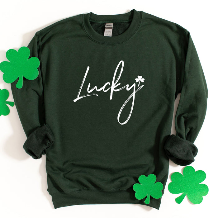 Lucky Script Sweatshirt