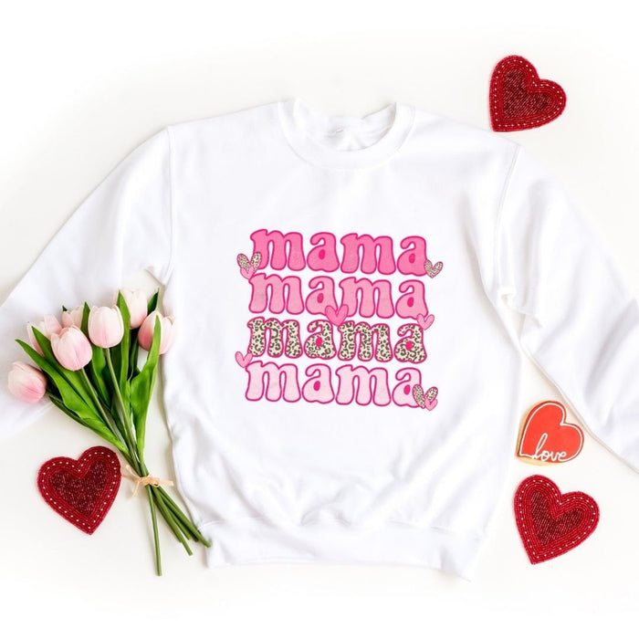 Mama 4x Valentine's Day Sweatshirt